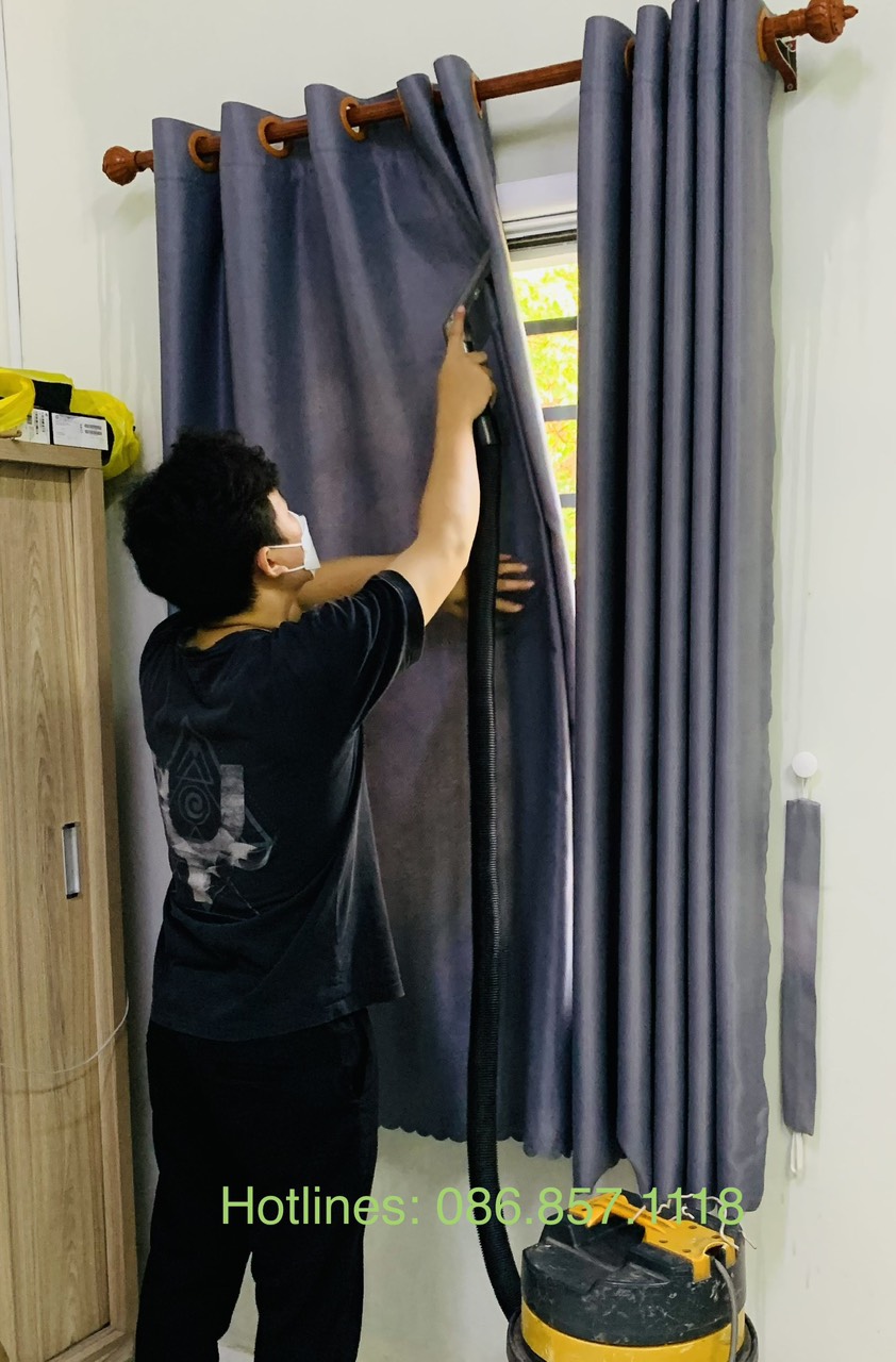 Dịch vụ giặt rèm cửa tại Biên Hòa