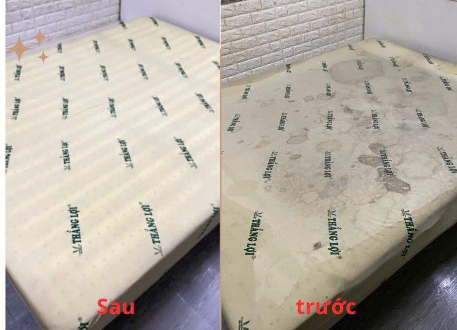 Dịch vụ giặt nệm lò xo, bông ép